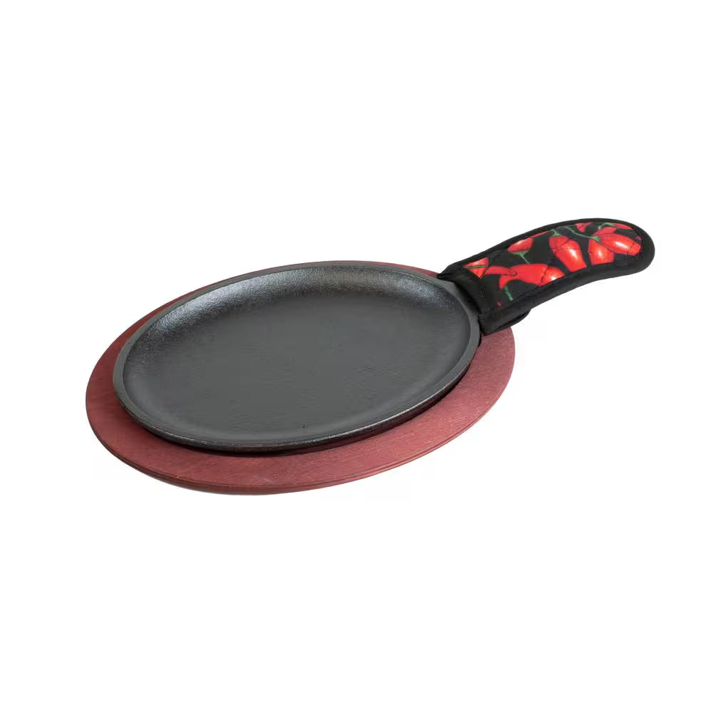 Cast Iron Fajita Skillet Set