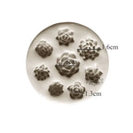 Flower Silicone Cake Mold Fondant Molds Cake Decorating Tools Chocolate Gumpaste Mold Fondant Tools Soap Mold