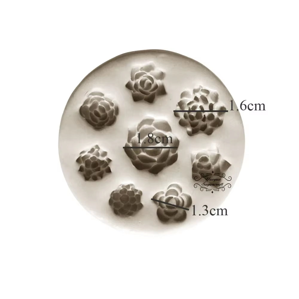 Flower Silicone Cake Mold Fondant Molds Cake Decorating Tools Chocolate Gumpaste Mold Fondant Tools Soap Mold