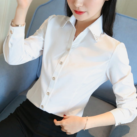Women Long Sleeved Formal Shirt