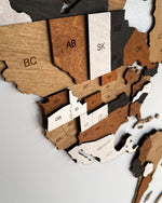 3D Wooden World Map for Home and Office | MOCHA