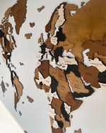 3D Wooden World Map for Home and Office | MOCHA