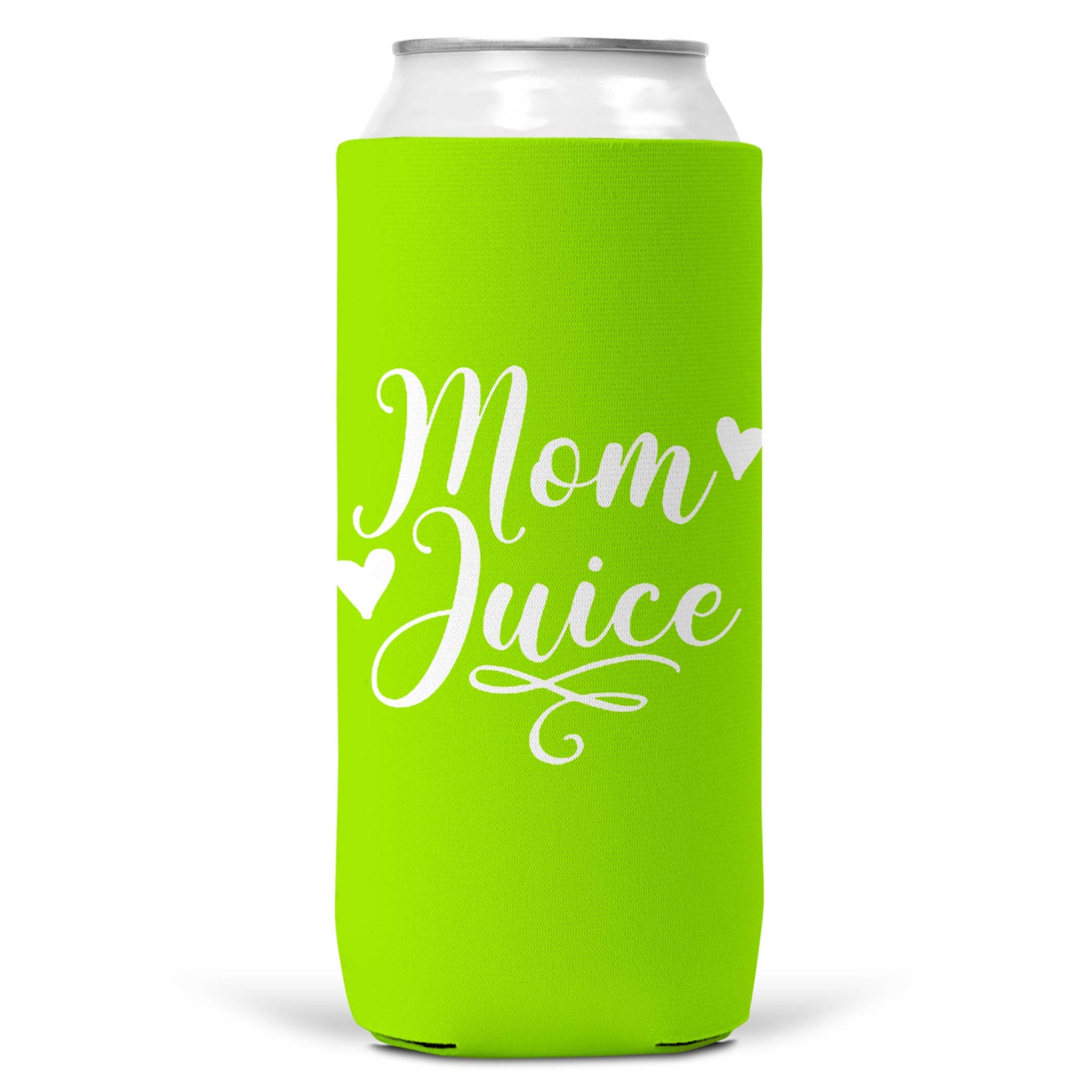 Mom Juice SLIM CAN Coozie Cooler 12 oz Koozie