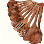 Teak Wood Cookware Set (10pcs)