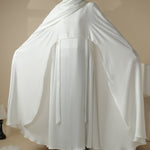 Luxury Wedding Abaya 3-Piece Bridal Abaya Set (MOA044)