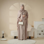 Batwing Abaya With Matching Hijab | Batwing Sleeve Abaya (MA041)
