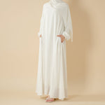 Modest Luxury Premium Nida Abaya | Zoom Umbrella Cut Summer Abaya (MA233)