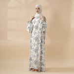 Printed Reversible Abaya (MA082)