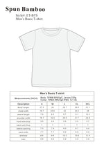 The Original Men's Bamboo Viscose/Organic Cotton Short Sleeve T-Shirt - Classic Cut