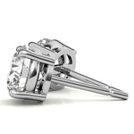 1.50 CTW Lab-Grown Diamond Stud Earrings – G/VS Clarity, 14k Gold Over Sterling Silver, White or Yellow Gold