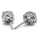 1.50 CTW Lab-Grown Diamond Stud Earrings – G/VS Clarity, 14k Gold Over Sterling Silver, White or Yellow Gold
